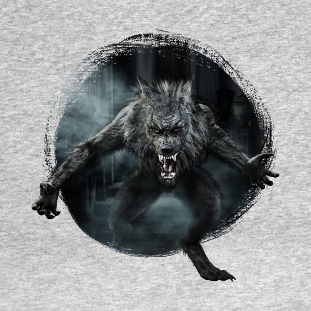 Werewolf Rampage by Viergacht